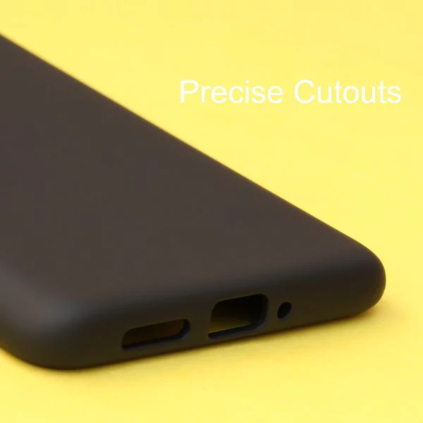 Black Original Silicone case for Oneplus 7T - Image 5