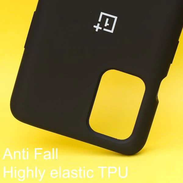 Black Original Silicone case for Oneplus 9 Pro - Image 3