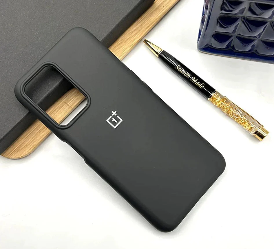 Black Original Silicone case for Oneplus 9rt