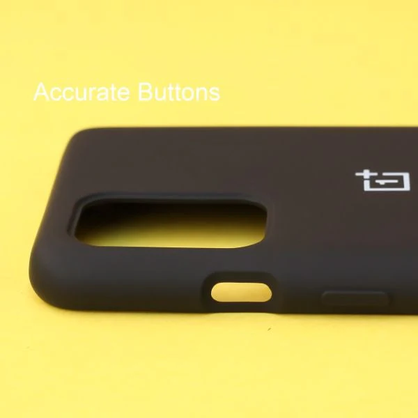 Black Original Silicone case for Oneplus 9rt - Image 4