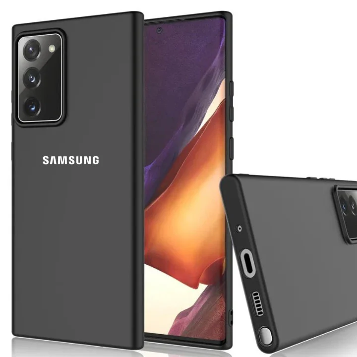 Black Original Silicone case for Samsung Note 20 - Image 5