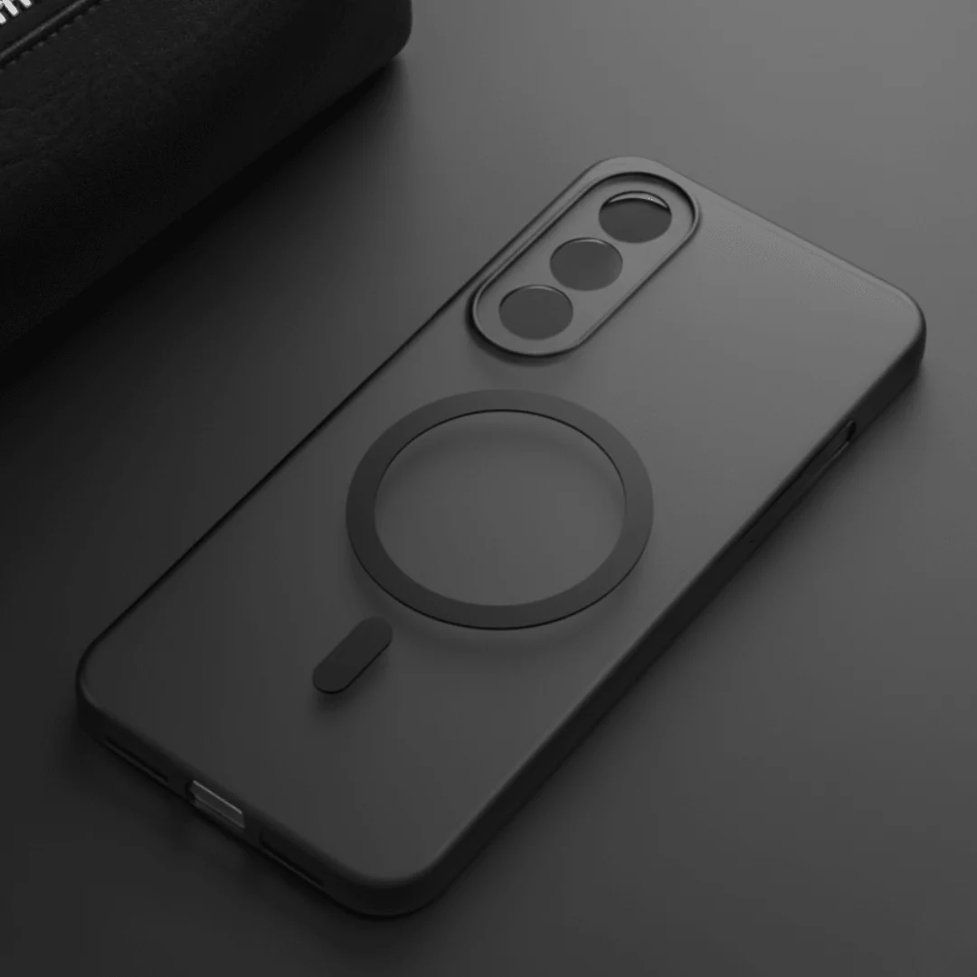 Black Paper Matte Magsafe Case for Oneplus Nord 5