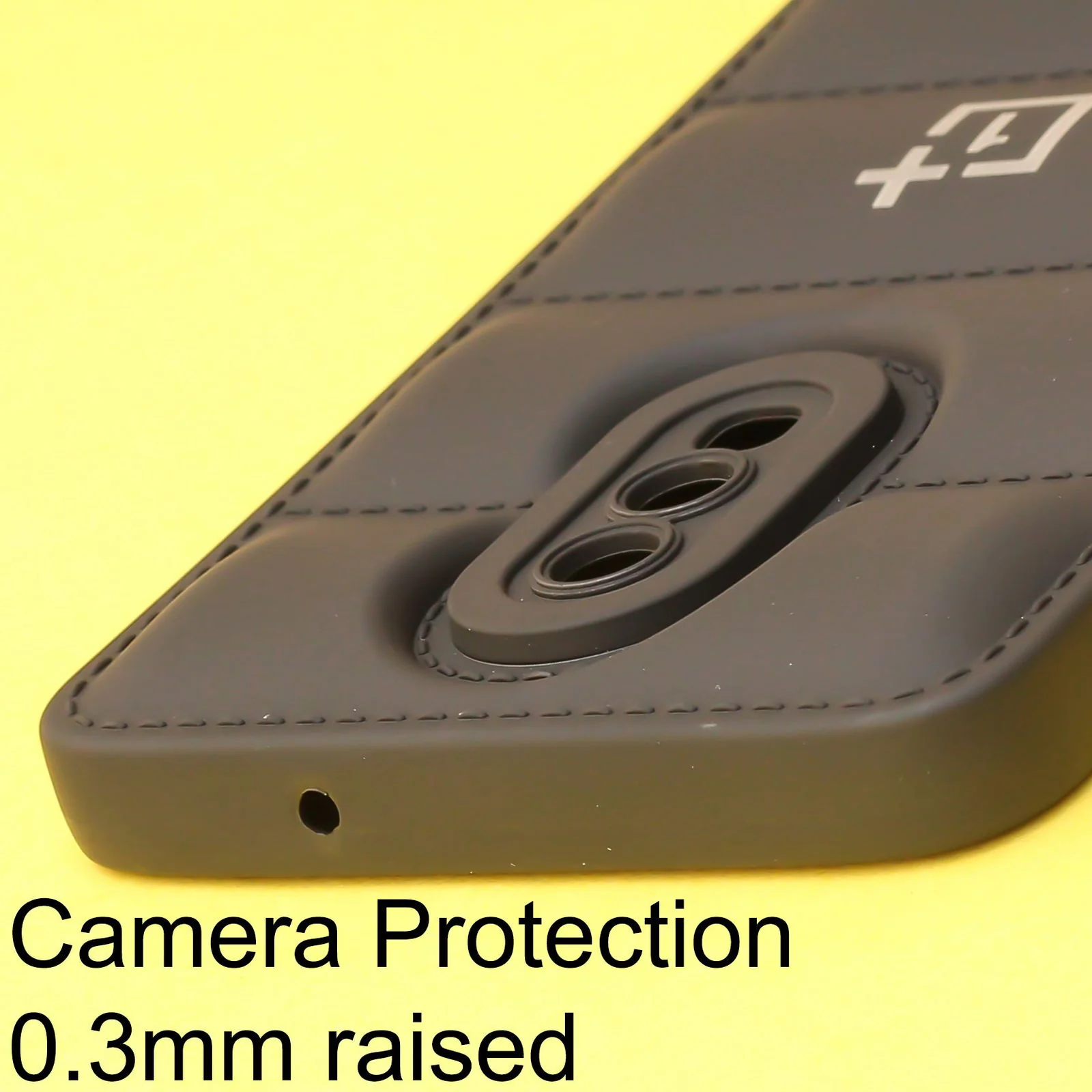 Black Puffon silicone case for Oneplus 6t - Image 5