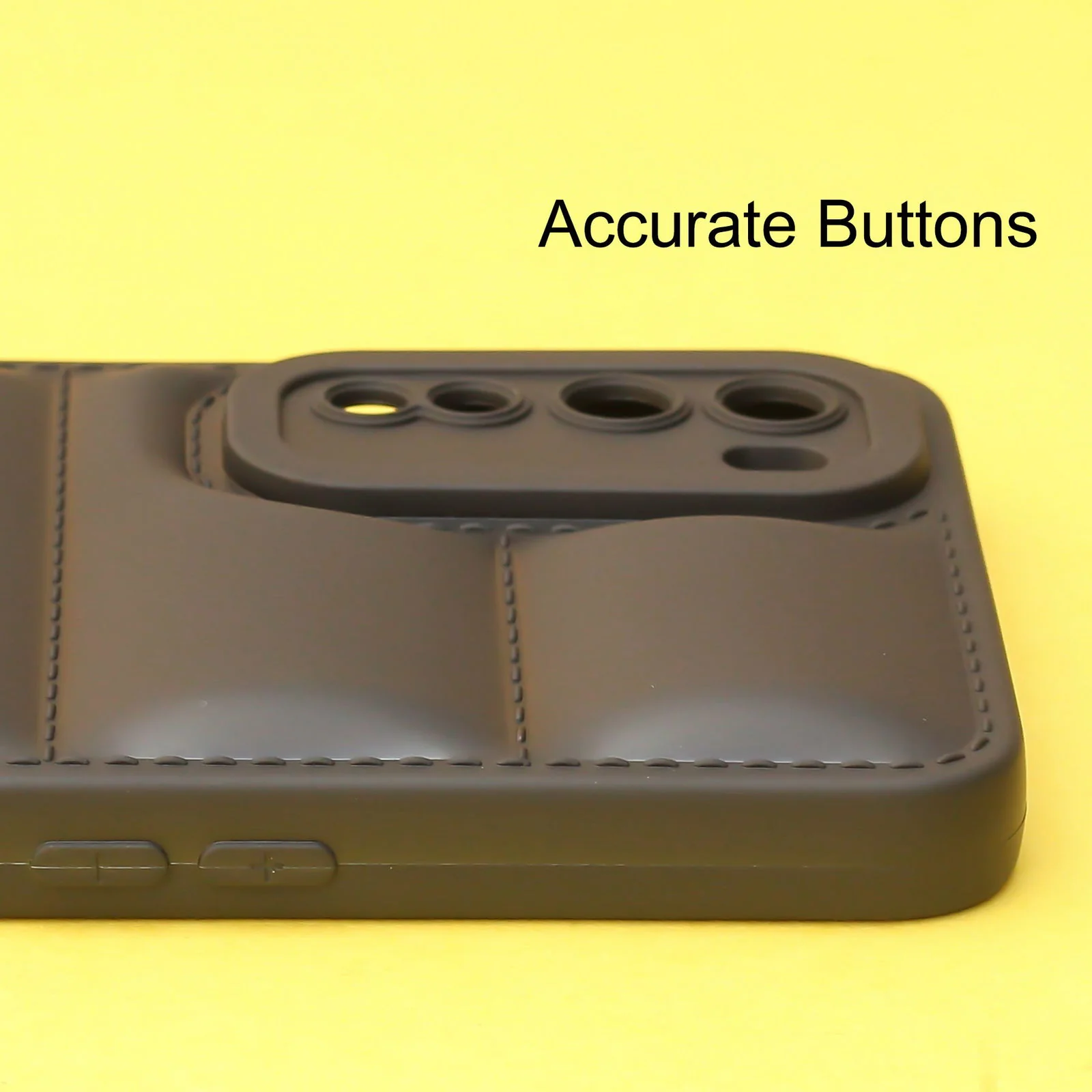 Black Puffon silicone case for Oneplus Nord - Image 4