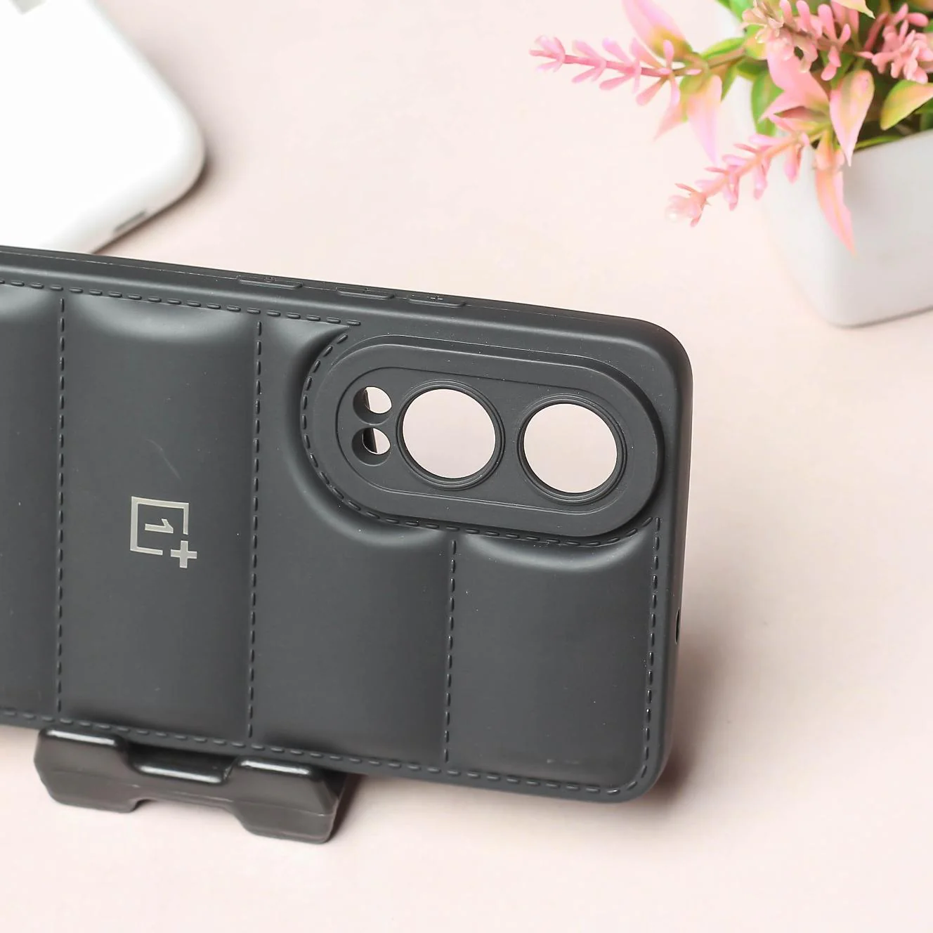 Black Puffon Silicone Case for Oneplus Nord Ce 4 Lite - Image 3