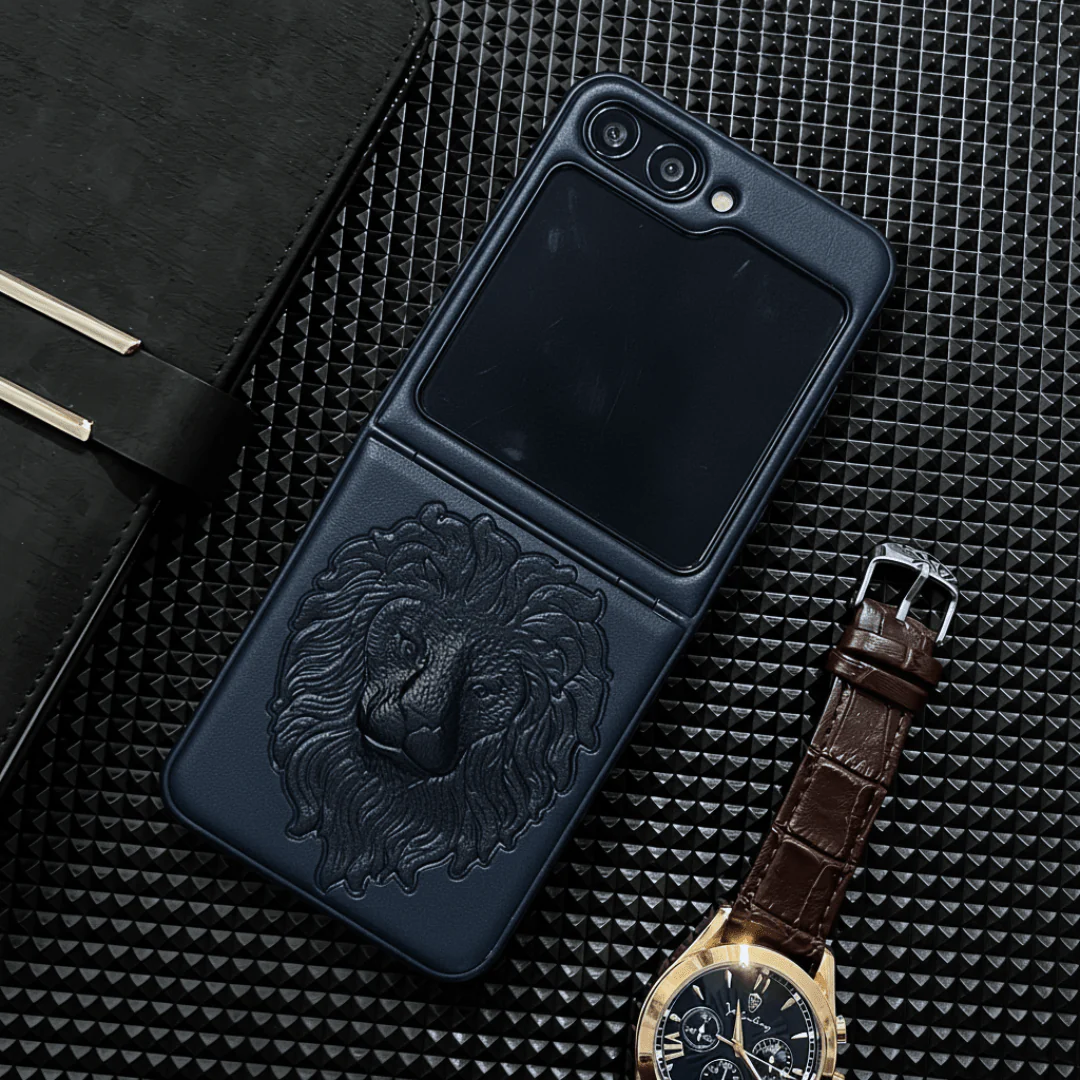 Dark blue Royal King Silicone Case for Samsung Galaxy Z FLIP 5