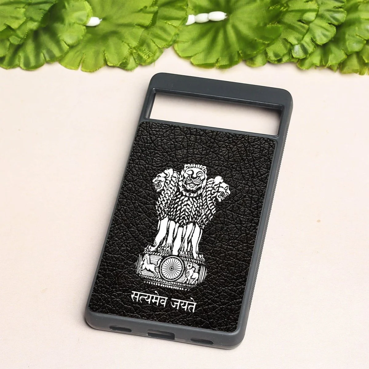 Black Satyamev Jayate MB case for Google Pixel 7 - Image 2