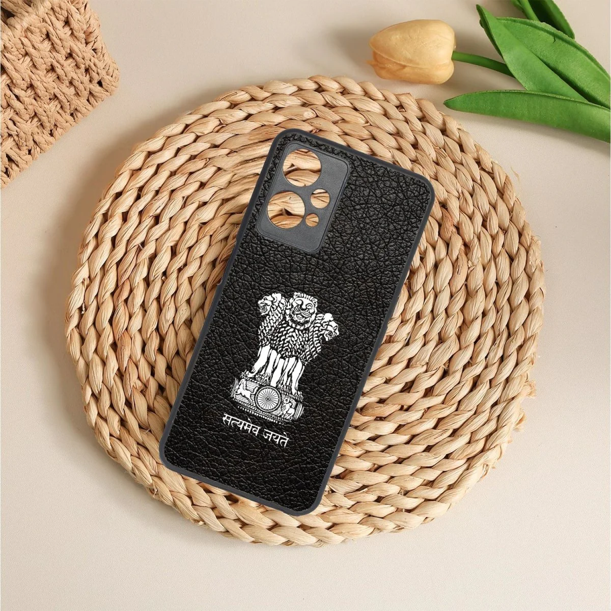 Black Satyamev Jayate MB case for OnePlus Nord CE 2 Lite - Image 2
