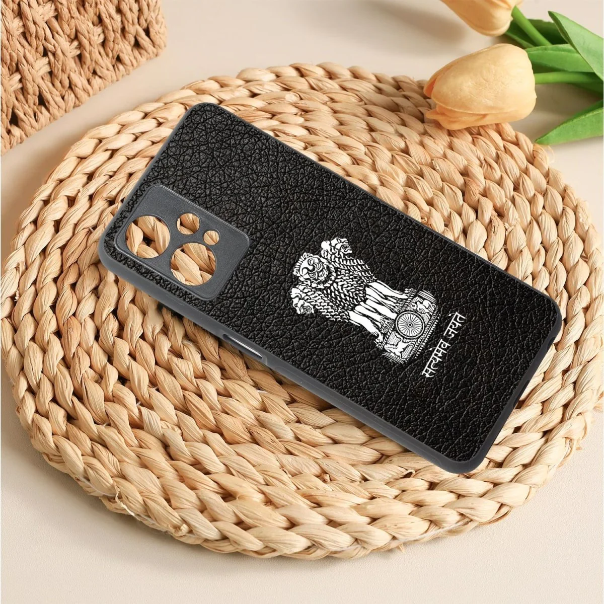 Black Satyamev Jayate MB case for OnePlus Nord CE 2 Lite - Image 3
