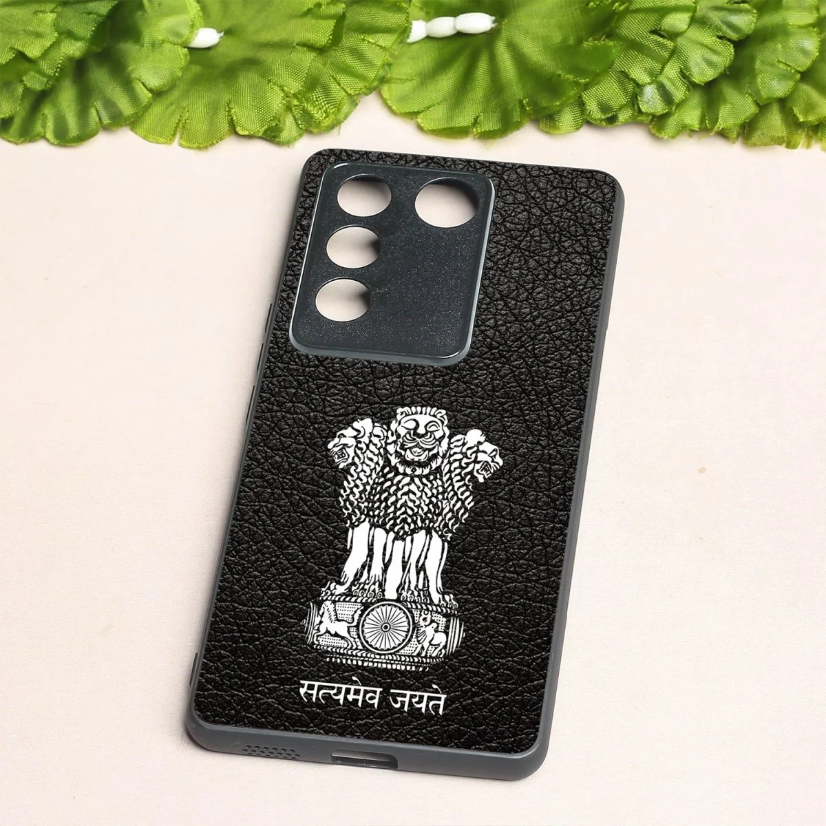 Black Satyamev Jayate MB case for Vivo V27 - Image 2