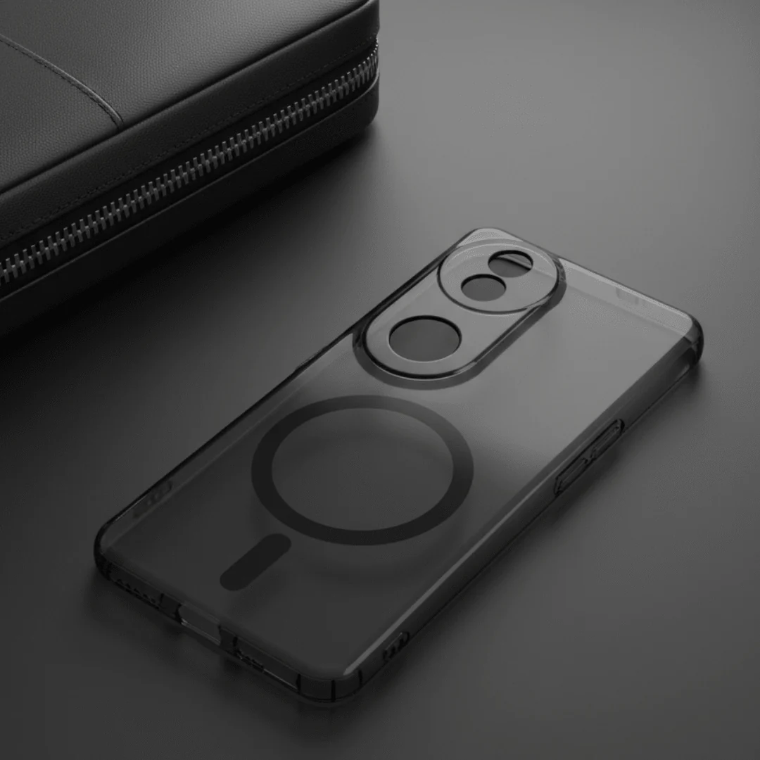 Black Shine Magsafe Case for Vivo V50