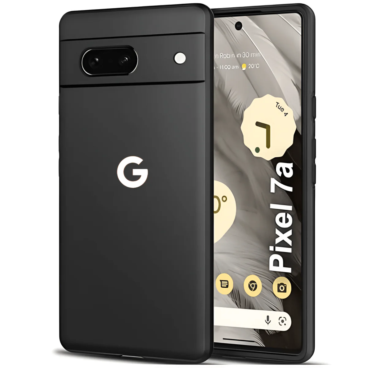 Black Silicone Case for Google Pixel 7