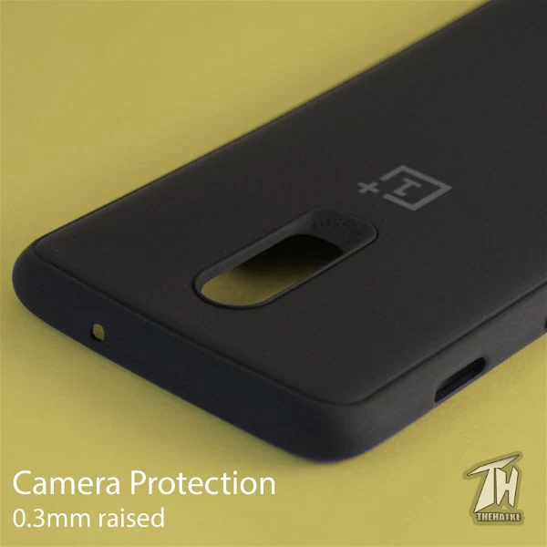 Black Silicone Case for Oneplus 7 - Image 3