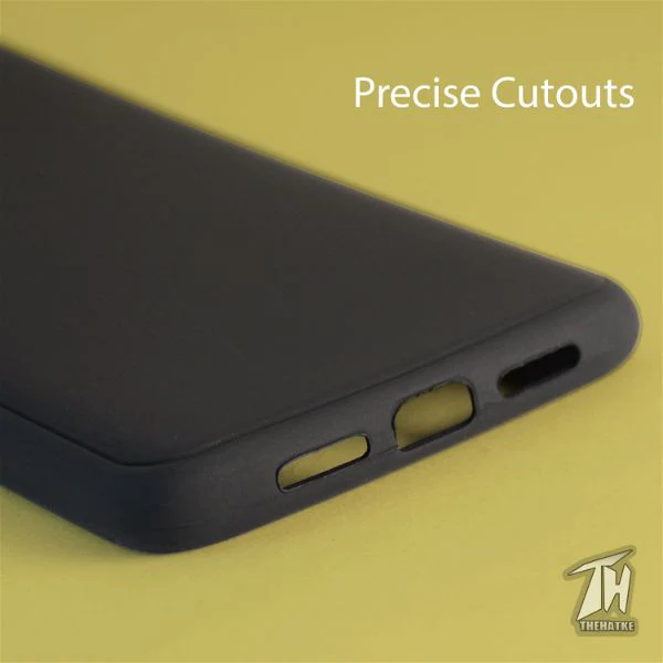 Black Silicone Case for Oneplus 7 - Image 5