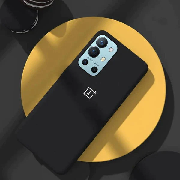 Black Silicone Case for Oneplus 8t - Image 2