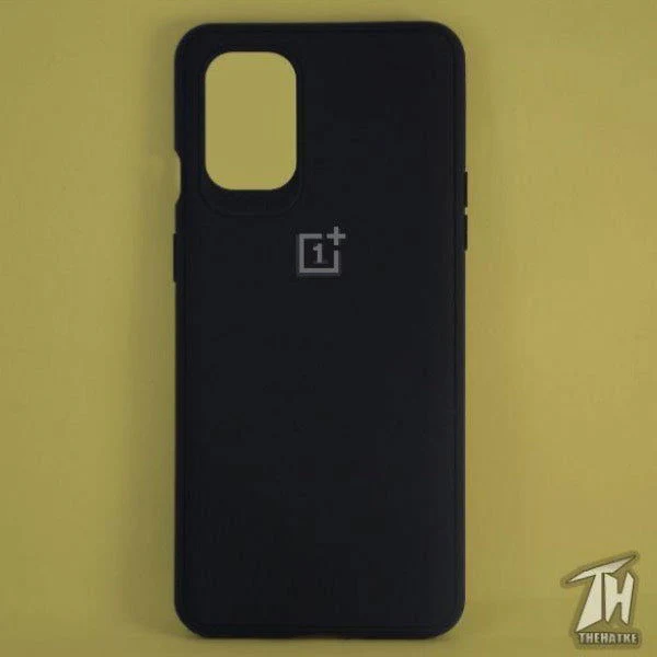 Black Silicone Case for Oneplus 8t - Image 3