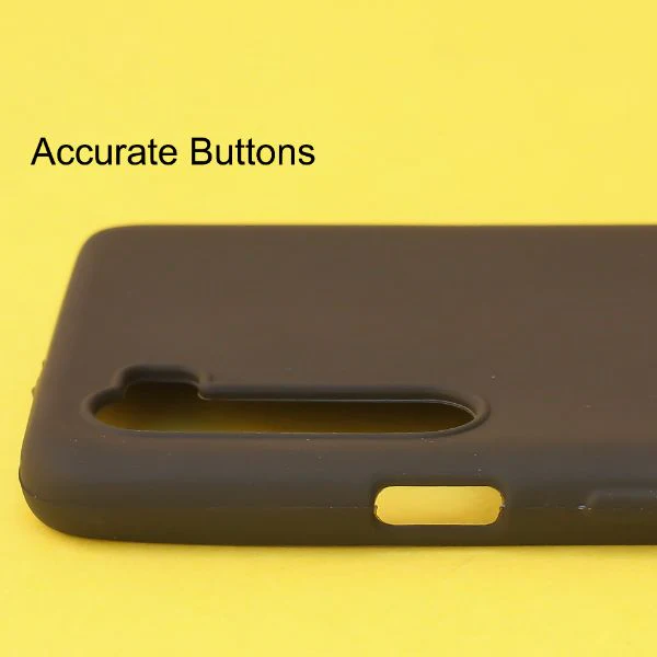 Black Silicone case for Oneplus Nord - Image 3