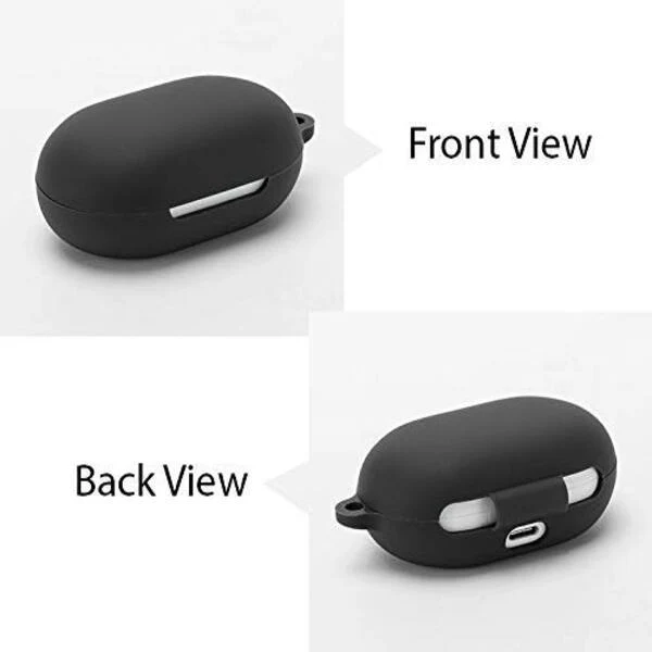 Black Silicone case for Oppo Enco W11 - Image 4