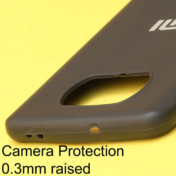 Black Silicone Case for Poco X3 - Image 4