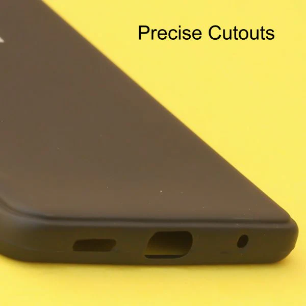 Black Silicone  case for Redmi note 11 - Image 5