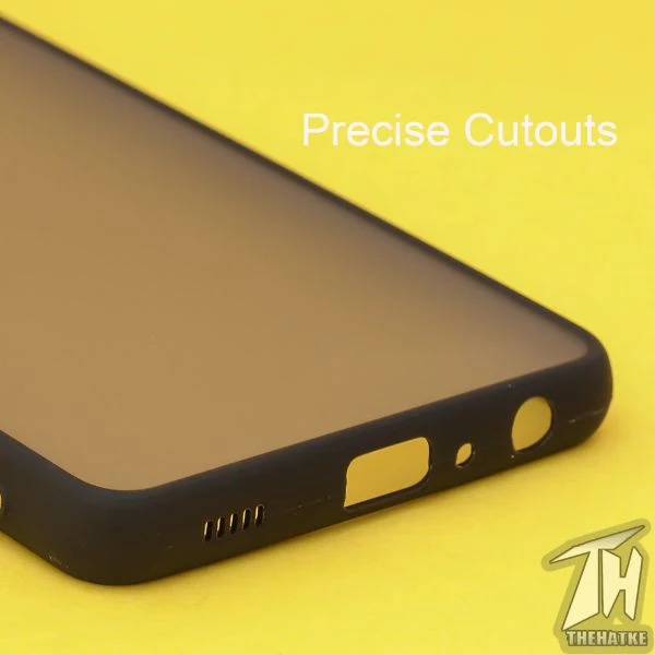 Black Smoke Camera Safe case for Samsung A72 - Image 5