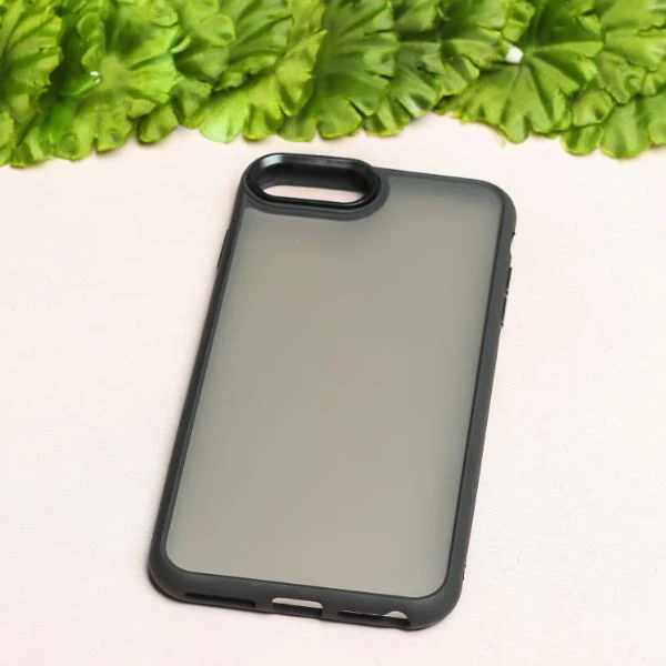 Black Smoke Skin Silicone case for Apple iphone 7 Plus - Image 3
