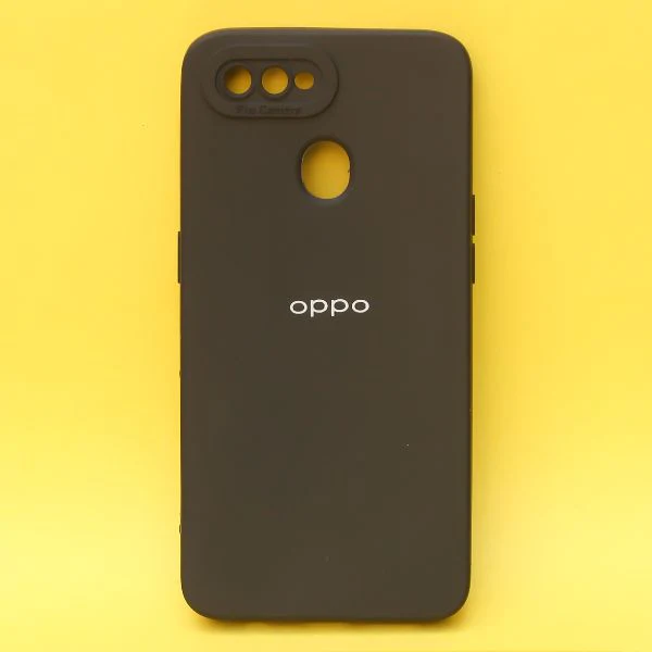 Black Spazy Silicone Case for Oppo A5s
