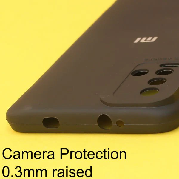 Black Spazy Silicone Case for Redmi 9 Power - Image 4