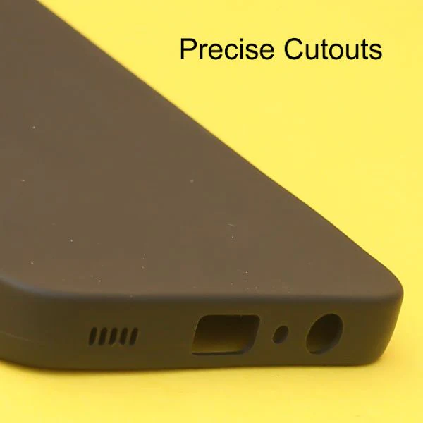 Black Spazy Silicone Case for Samsung A02s - Image 5