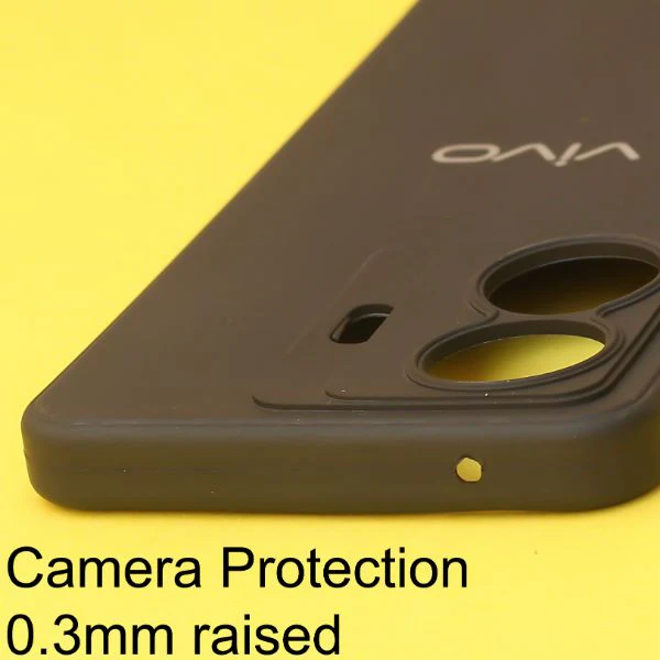 Black Spazy Silicone Case for Vivo T1 Pro - Image 4