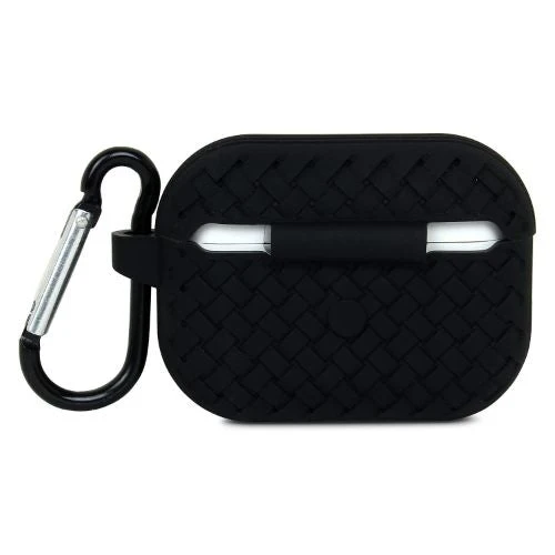 Black Stylish Silicone Case For Apple Airpods 3 - Image 2
