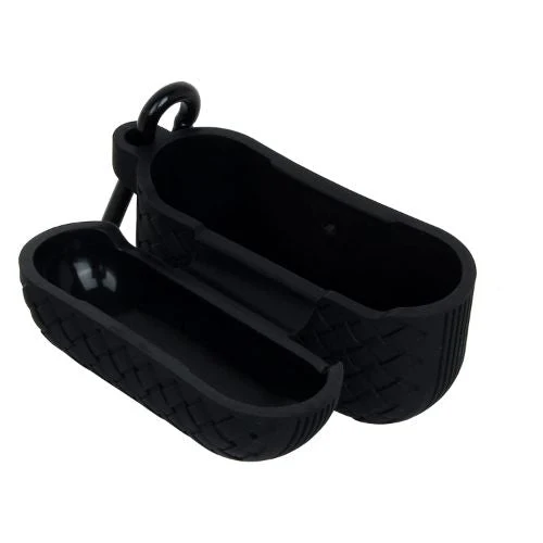 Black Stylish Silicone Case For Apple Airpods 3 - Image 4