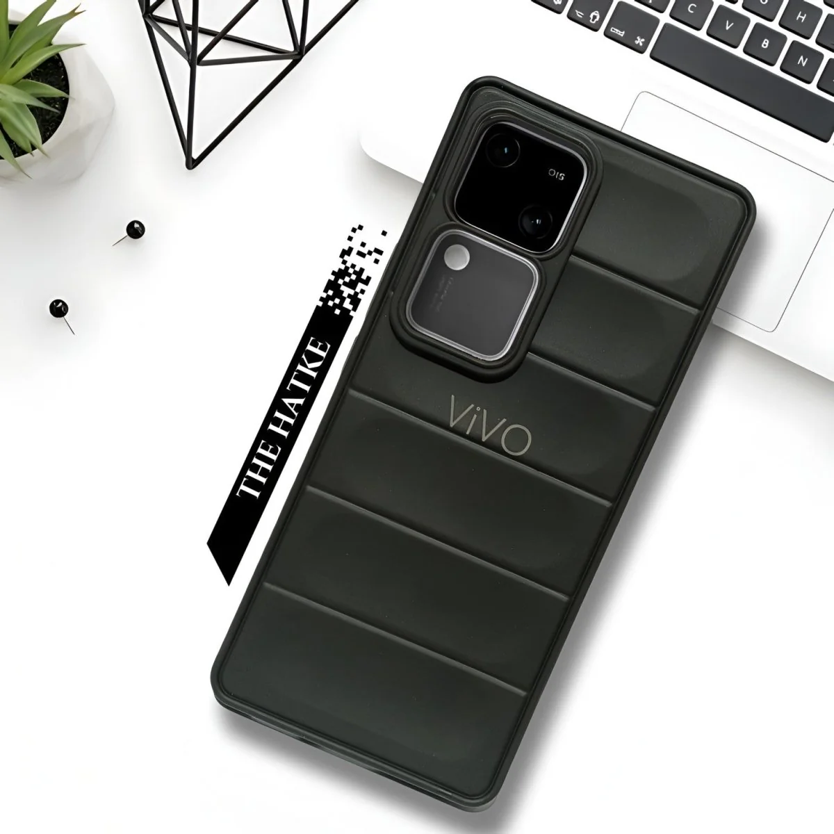Black Wave Case for Vivo V30 5g