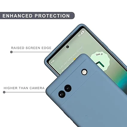 Blue Camera Original Silicone case for Google Pixel 6 - Image 3