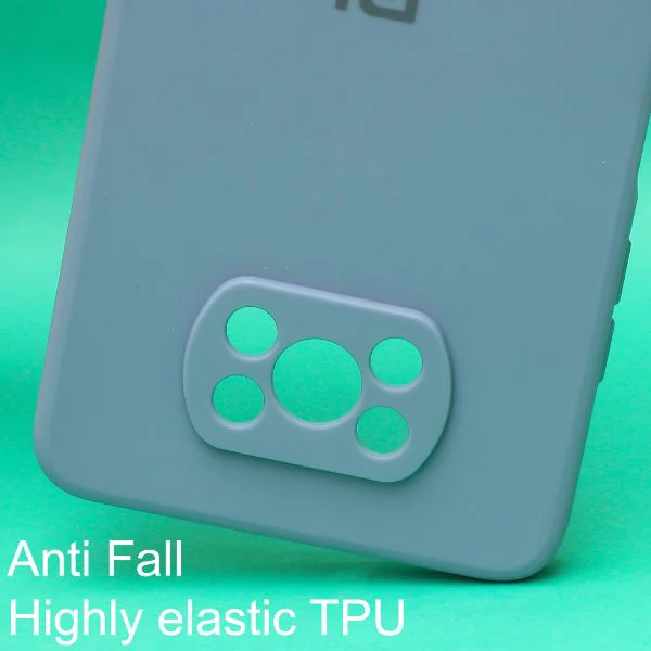Blue Candy Silicone Case for Poco X3 - Image 2