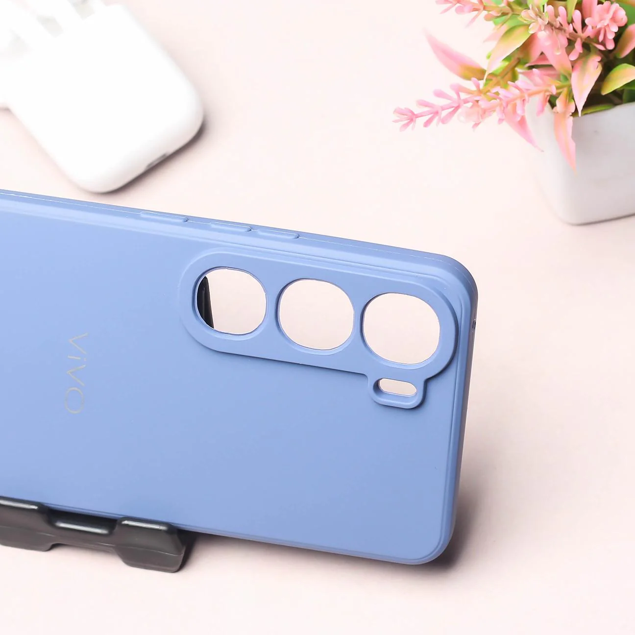 Blue Candy silicone Case for Vivo Y300 - Image 3