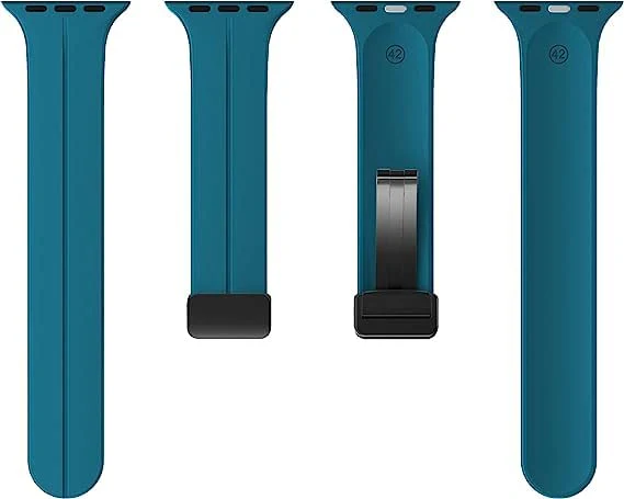 Blue Lagoon Magnetic Clasp Adjustable Strap For Apple Watch SERIES 5 (42mm/44mm/45mm/46mm/49mm) - Image 2