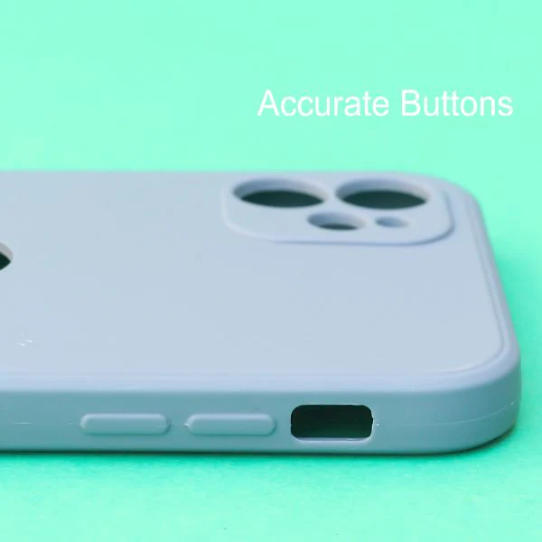 Blue Logo Cut Candy Silicone Case for Apple Iphone 12 - Image 3