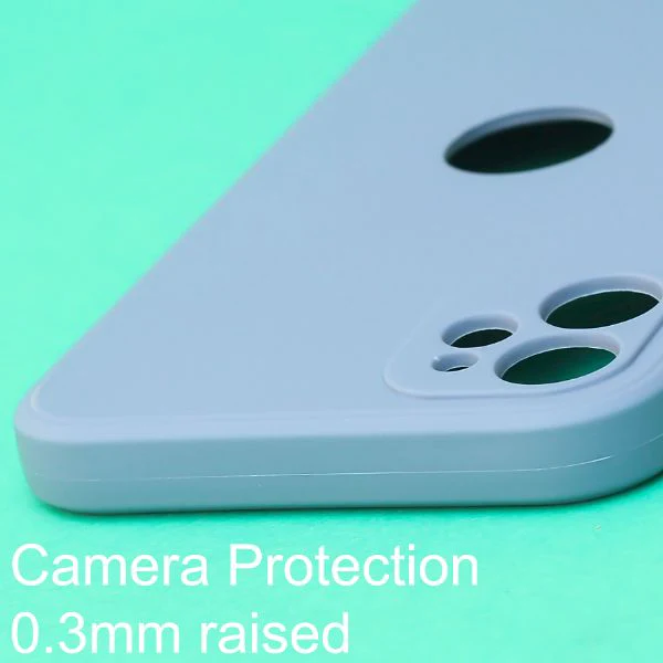 Blue Logo Cut Candy Silicone Case for Apple Iphone 12 - Image 4