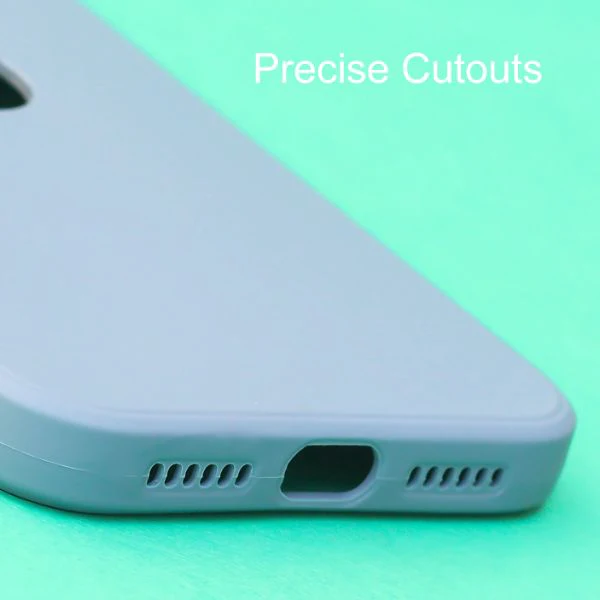 Blue Logo Cut Candy Silicone Case for Apple Iphone 12 - Image 5