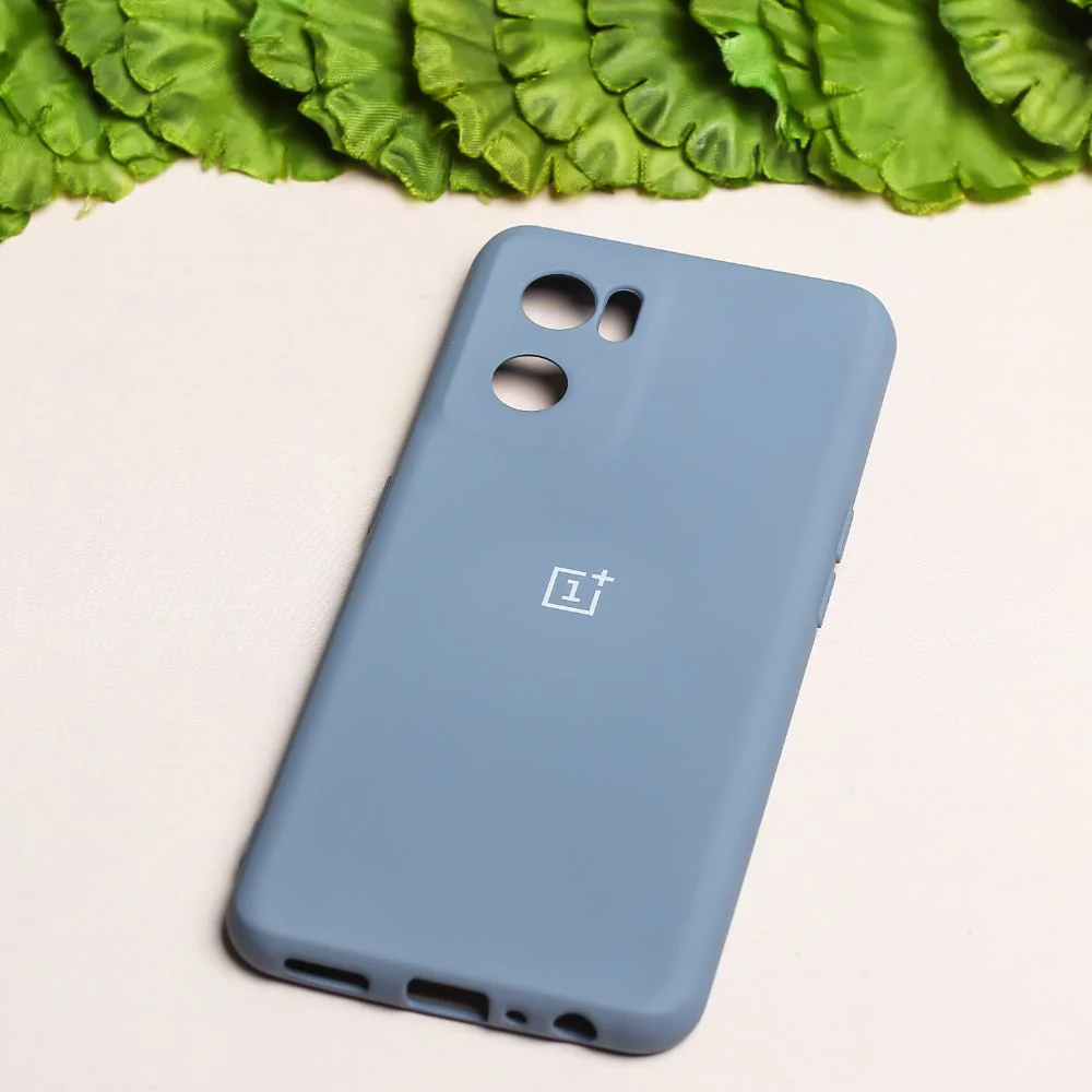 Blue Original Camera Safe Silicone case for Oneplus Nord CE 2 - Image 2