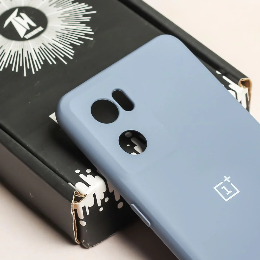 Blue Original Camera Safe Silicone case for Oneplus Nord CE 2 - Image 4