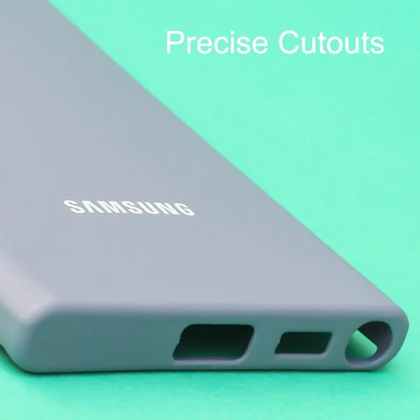 Blue Original Silicone case for Samsung S22 Ultra - Image 5