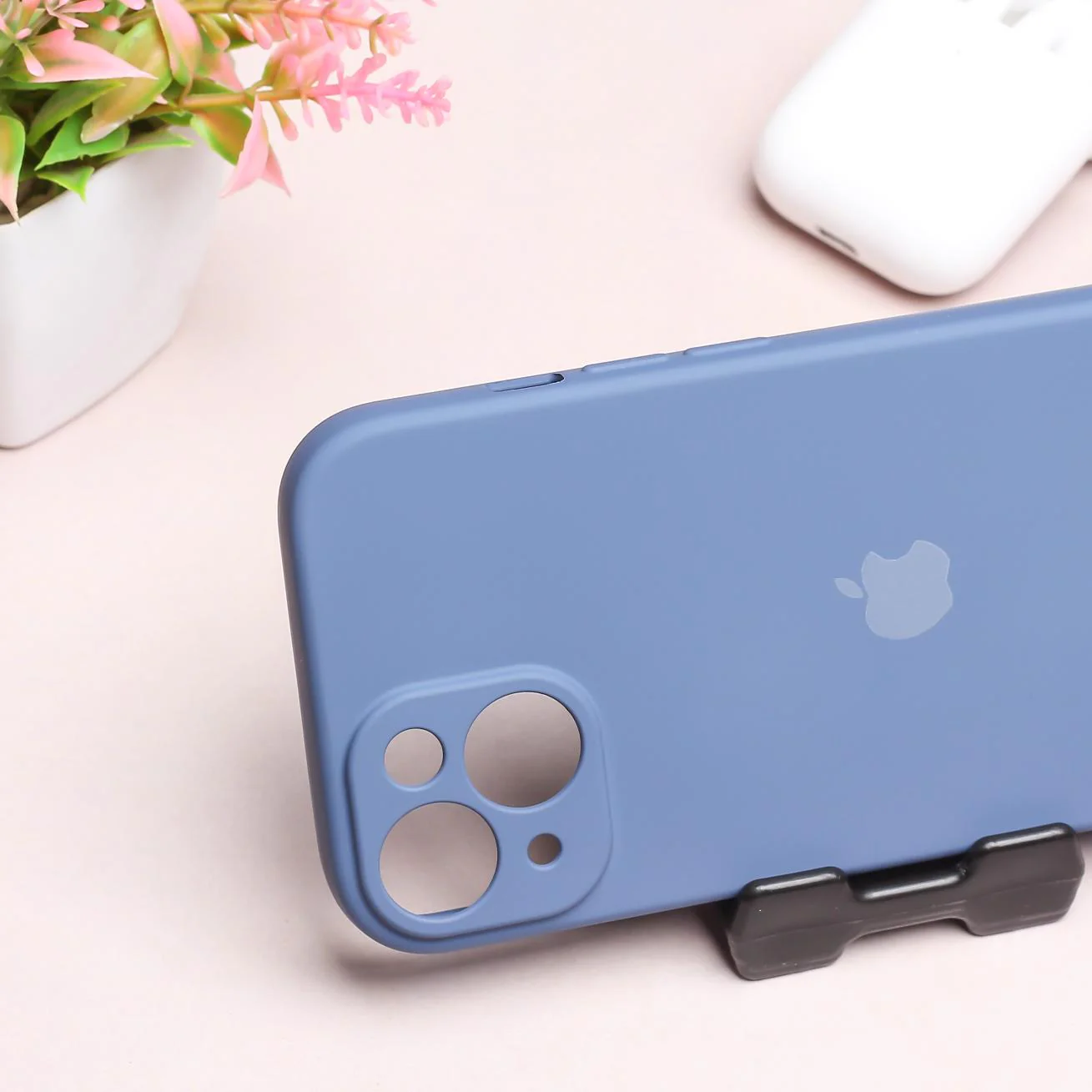 Blue Original Camera Silicone case for Apple iphone 14 - Image 3