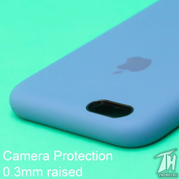 Sky Blue Original Silicone case for Apple iphone 6/6s - Image 4