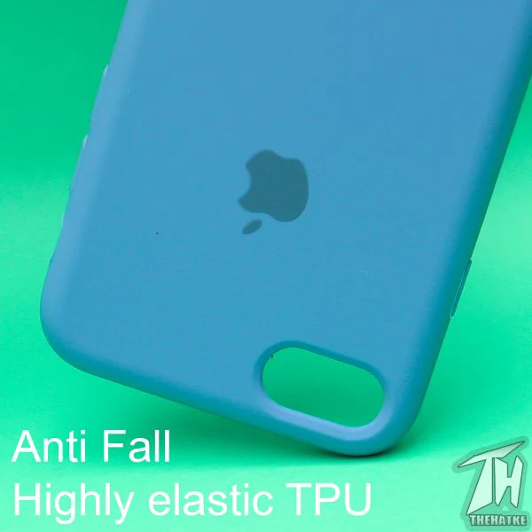 Blue Original Silicone case for Apple iphone 7 - Image 6