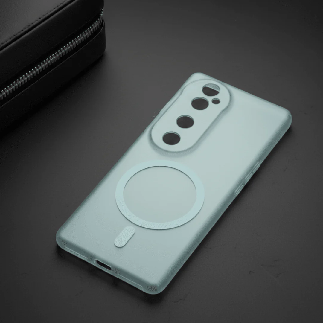Blue Paper Matte Magsafe Case for Vivo V40