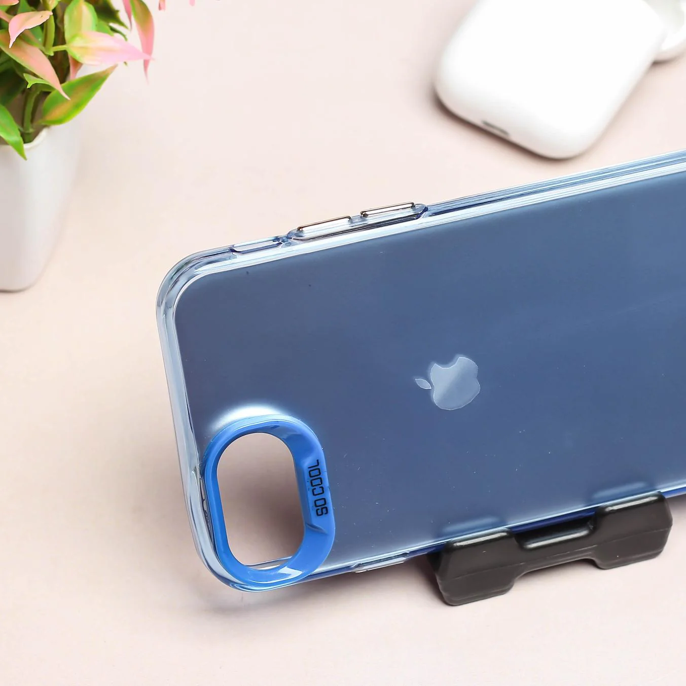 Blue Rgiem Slim Slicone Non-Yellowing Protective Case for Apple Iphone X/XS - Image 3