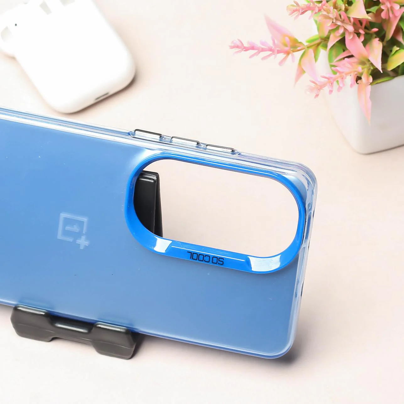 Blue Rgiem Slim Slicone Non-Yellowing Protective Case for Oneplus Nord CE 4 - Image 3