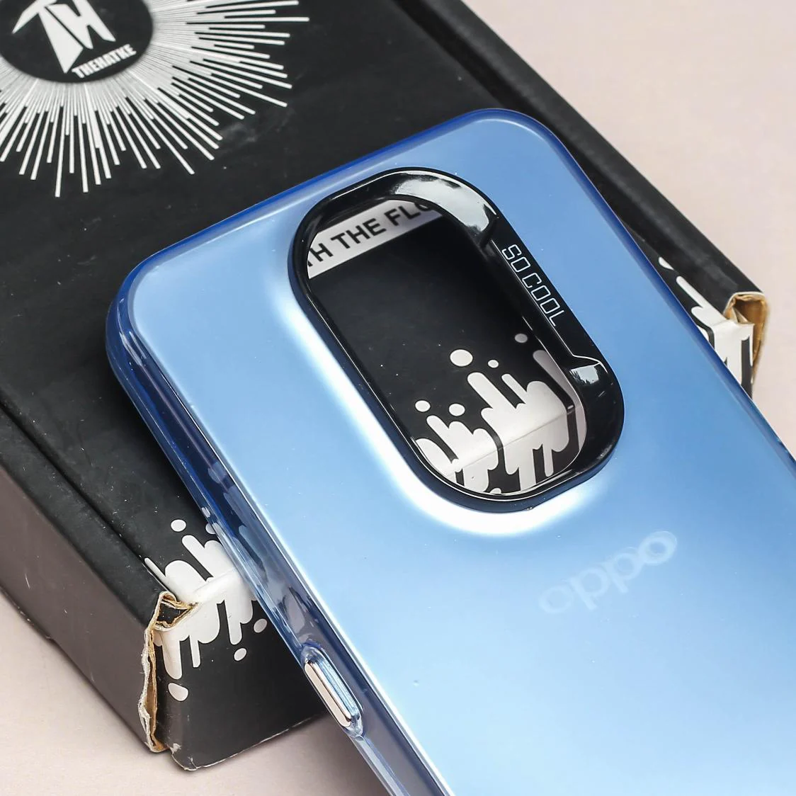 Blue Rgiem Slim Slicone Non-Yellowing Protective Case for Oppo A9 2020 - Image 4